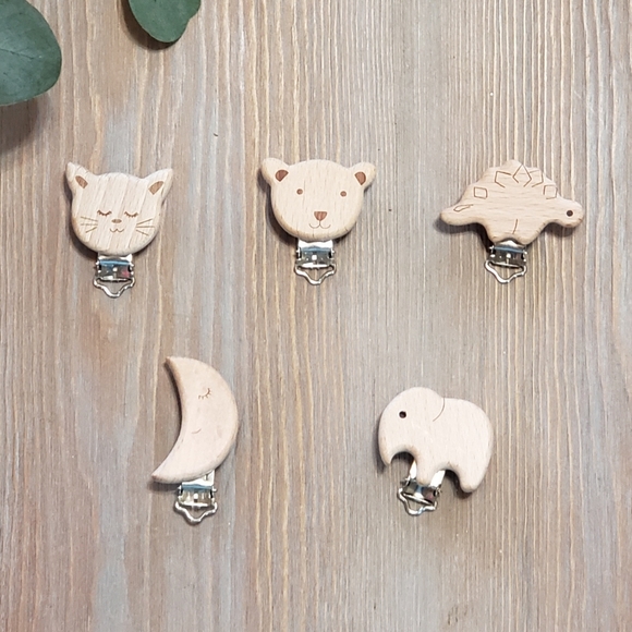 👶 Macrame Pacifier Clip 🤰 - Picture 4 of 6